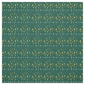 Elegante Gold- und Grünlandschaft Stoff (Muster)