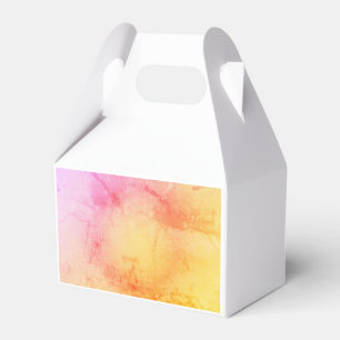 Elegante Gold- und Rosafarbene Geschenkbox Geschenkschachtel