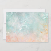 Elegante Gold- und Weiß-Doppelgrenzen Personalisie Mitteilungskarte (Rückseite)