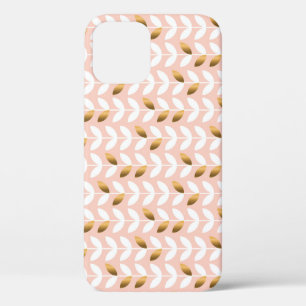 Elegante Goldblätter: Rosy Vintag. Case-Mate iPhone Hülle