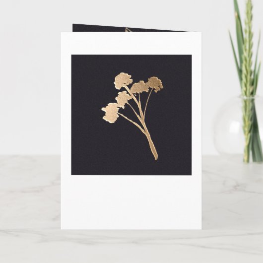 Elegante goldblühende Rose, geflochtene Buds Programm (Rückseite)