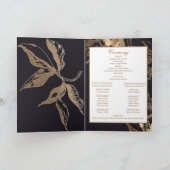 Elegante goldblühende Rose, geflochtene Buds Programm (Innenseite)