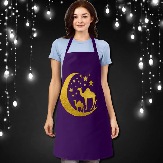 Elegante Golden Camel Schürze