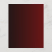 Elegante Golden Christmas Tree Party Budget Card (Rückseite)