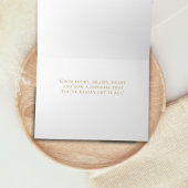 Elegante Golden Gratulationen Graduate Abschluss Karte