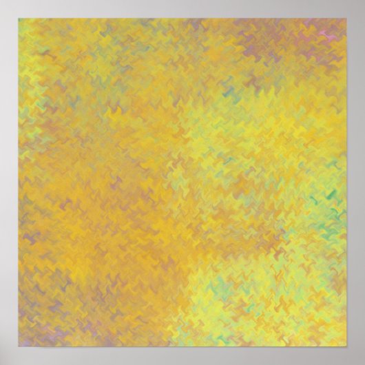 Elegante Golden Marble Kunst, Dichtung und Musik Poster (Vorne)