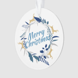 Elegante Golden Rentier Weihnachtsfeier Ornament