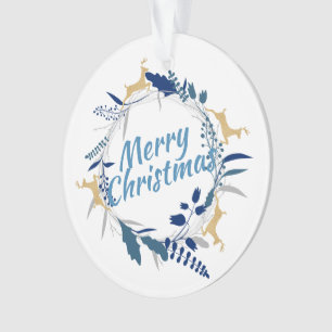 Elegante Golden Rentier Weihnachtsfeier Ornament