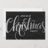 Elegante Golden Trendy Script Einladung (Vorderseite)