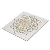 Elegante Golden und White Keramik Tile Fliese (Seite)