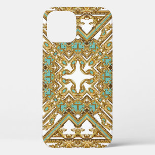Elegante goldene Barock-, Dekorationsdesign. Case-Mate iPhone Hülle