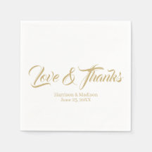 Elegante goldene benutzerdefinierte Skripte Liebe 