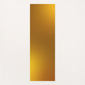 Elegante goldene Farbenfarbe Yoga matte (Vorderseite)