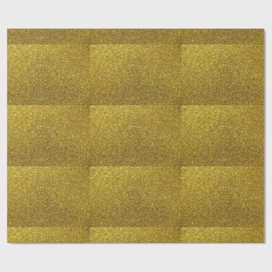 Elegante Goldene Forelle Dunkeltopf aus Gold St Pa Geschenkpapier (Flach)