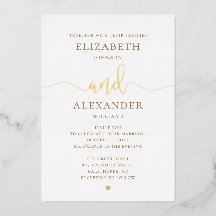 Elegante goldene Hochzeit. Klassische Schriftzeich