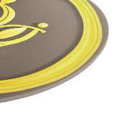 Elegante Goldene Krone Schneidebrett (Ecke)