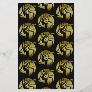 Elegante Goldene Kunst, Dichtung und Musik