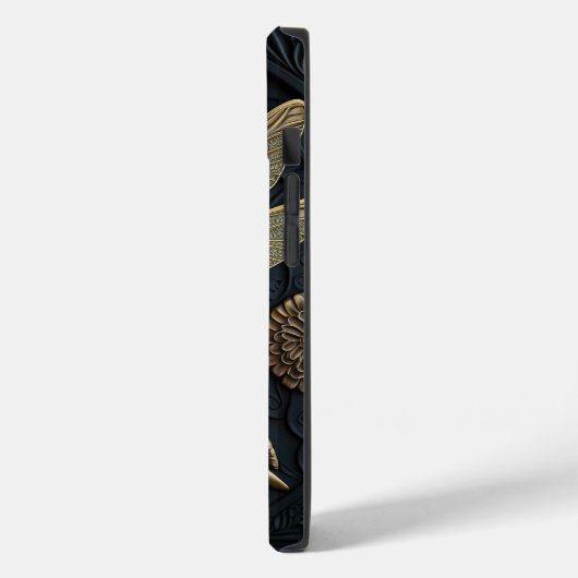 Elegante Goldene Libelle Case-Mate iPhone Hülle (Rückseite / Links)