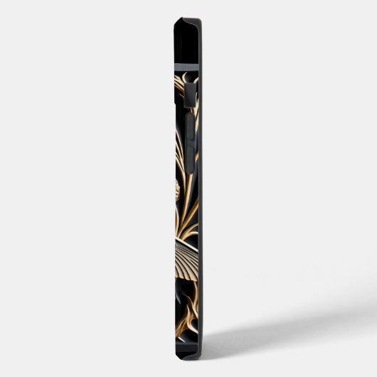 Elegante Goldene Libelle Case-Mate iPhone Hülle (Rückseite / Links)