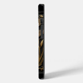 Elegante Goldene Libelle Case-Mate iPhone Hülle (Rückseite / Links)