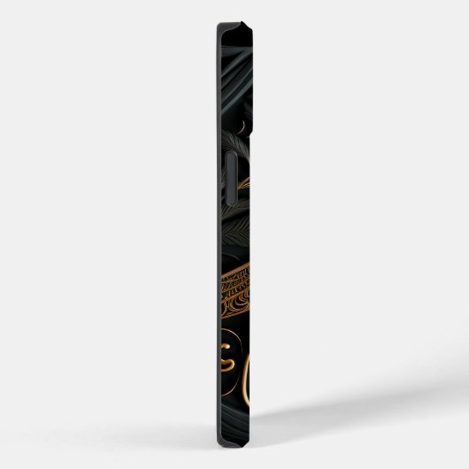 Elegante Goldene Libelle Case-Mate iPhone Hülle (Rückseite / Rechts)