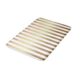 Elegante goldene Linien Badematte