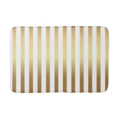 Elegante goldene Linien Badematte (Vorderseite)
