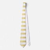 Elegante goldene Linien Krawatte (Vorderseite)