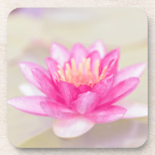 Elegante Goldene Lotus, Yoga Getränkeuntersetzer