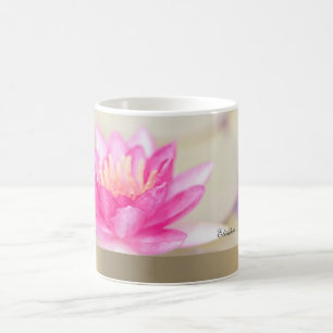 Elegante Goldene Lotus, Yoga Kaffeetasse