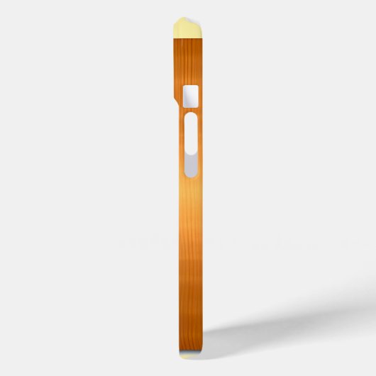 Elegante Goldene Plaque mit Krone Case-Mate iPhone Hülle (Rückseite / Links)