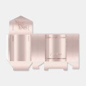 Elegante goldene Rose Günstige Box Geschenkschachtel (Ungefaltet)