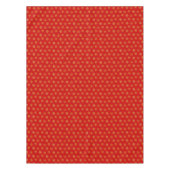 Elegante Goldene Schneeflocken Tischdecke (Vorderseite)