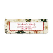 Elegante Goldenen Schneeflocken (Vorne)