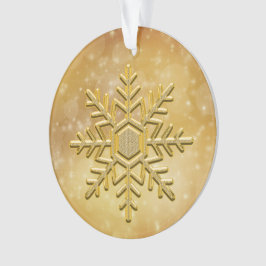 Elegante Goldenen Täler Ornament