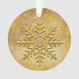 Elegante Goldenen Täler Ornament