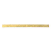 Elegante Goldfolie gedruckt Satinband (Vorderseite)