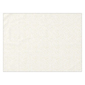 Elegante Goldfolieconfetti-Punkte Tischdecke (Vorderseite (Horizontal))