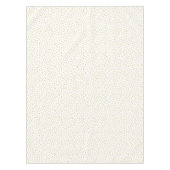 Elegante Goldfolieconfetti-Punkte Tischdecke (Vorderseite)
