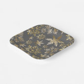 Elegante Goldgräber im Tessin Pappteller (Gewinkelt)