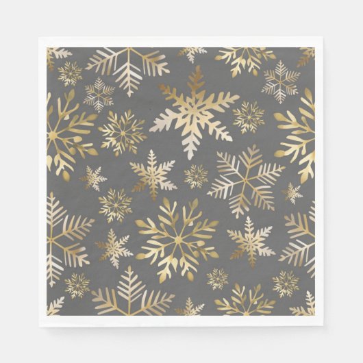 Elegante Goldgräber im Tessin Serviette (Vorderseite)