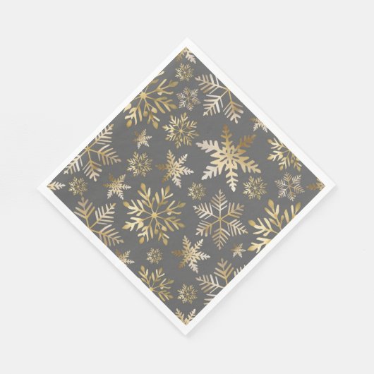 Elegante Goldgräber im Tessin Serviette (Ecke)