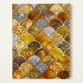 Elegante goldgürtige Meerjungfrauen Planer (Rückseite)