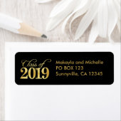 Elegante Goldklasse 2019 Abschluss (Insitu)