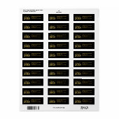 Elegante Goldklasse des Abschlusses 2018 (Vorne)