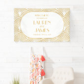 Elegante Goldmedaille Art Deco Banner (Insitu)