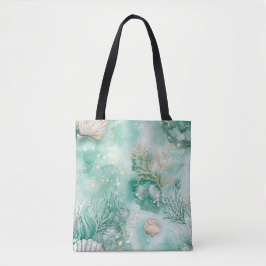 Elegante Goldmedaille und Seashell Tasche (Vorderseite)