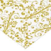 Elegante Goldmedaille-Wirbel Kurzer Tischläufer (Ecke)