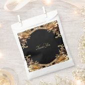 Elegante Goldrahmen-Geschenktüte Geschenktütchen (Ausgeschnitten)