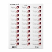 Elegante Goldrahmen Rot und Rosa (Vorne)